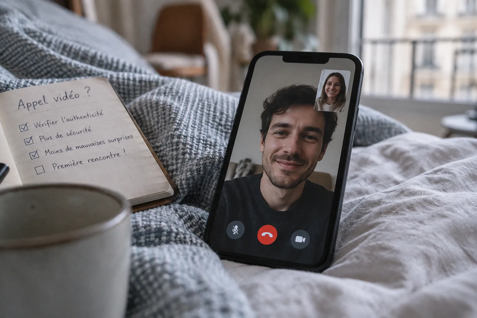 Appel vidéo avant une première rencontre : bonne idée ?