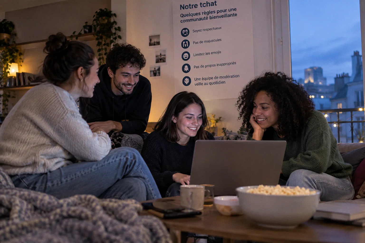 Groupe de tchat soudé : comment s'intégrer facilement ?